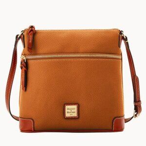 Dooney & Bourke Women's Pebble Grain Crossbody Bag in French Caramel Brown